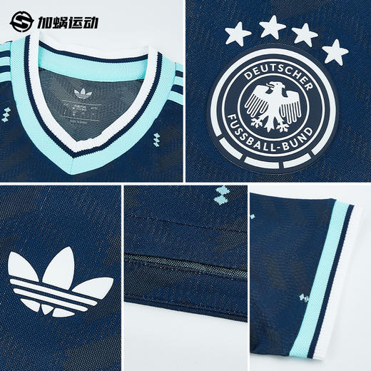 SFS阿迪达斯2026世界杯德国客场球员版球衣短袖足球服男 JN2070 商品图2