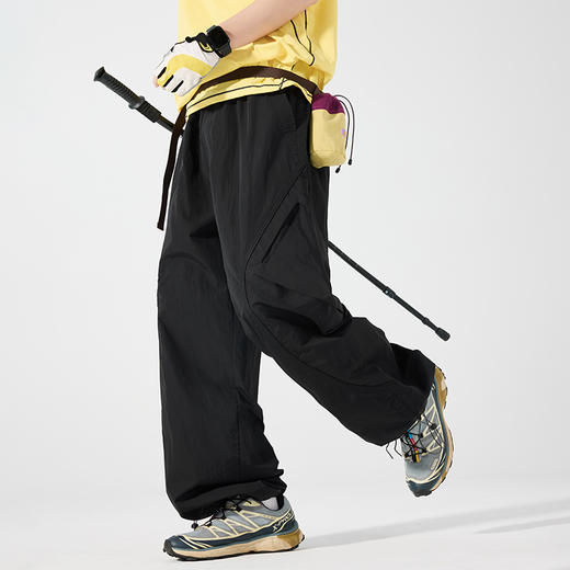 LUCKY DEER幸运鹿情侣款户外通勤机能休闲裤27188 商品图1