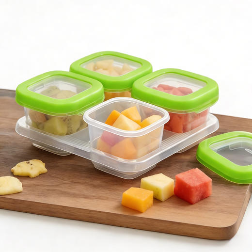 美国OXO TOT婴幼儿辅食盒/食物存储盒 宝宝辅食罐六格 商品图8