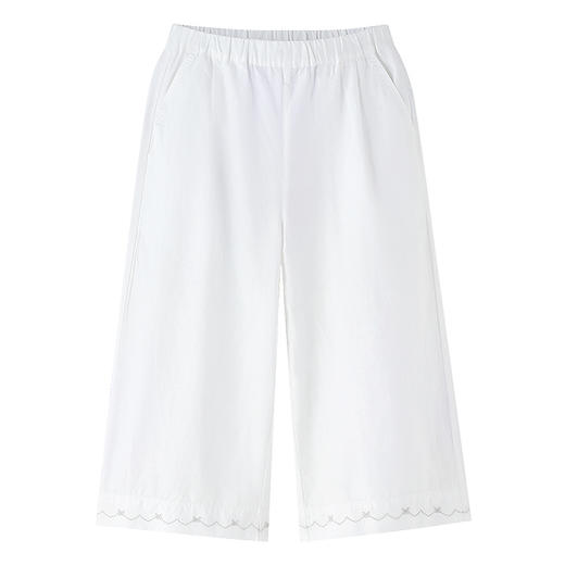 女童全腰梭织七分裤夏季新款安奈儿童装EG626585 商品图6