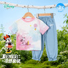 迪士尼缤纷夏日女童套装米奇短袖长裤套装ZD2FT045 商品缩略图5