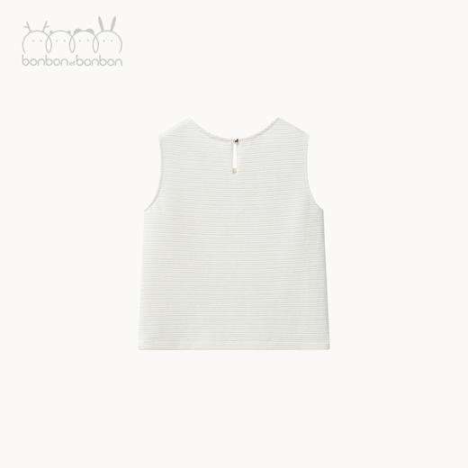 编织棉质无袖上衣 商品图4