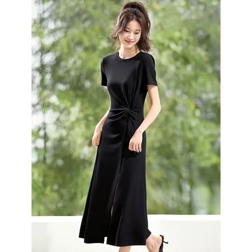 姹弥·简约风高级感小黑裙 |百搭显瘦，飘逸有型，小个子微胖姐妹穿都时髦高级 商品图5