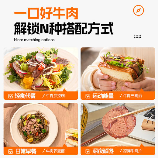 【袋鼠先生】轻卤牛肉55g  好牛肉只加盐 商品图5