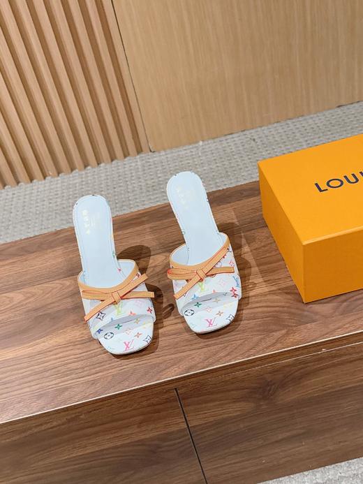 驴家 X TM 凉拖三彩系列小猫跟蝴蝶结凉拖鞋（DBG） 商品图8