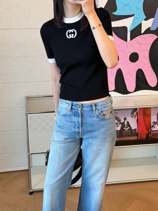 古驰 26春夏最新上线🆕字母针织短袖 （MM） 商品图4