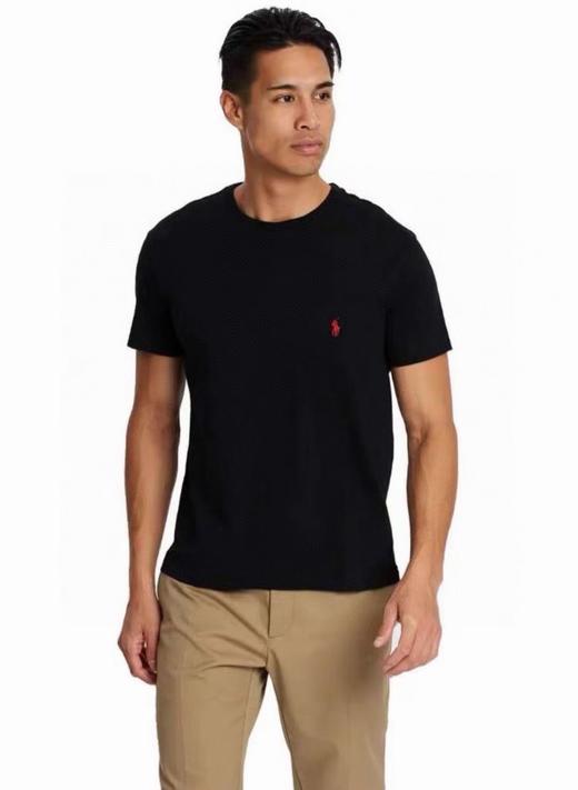 拉夫劳伦男士7色圆领短袖T恤！ 新马湖南工厂订单 50支越南日中纺（盛泰）客供精梳棉 商品图6