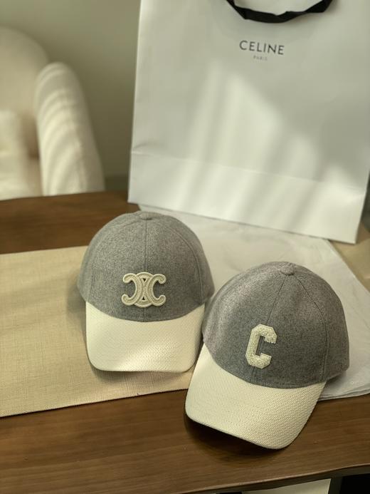赛琳Celine 羊毛拼色棒球帽   佘诗曼同款    (CO) 商品图1