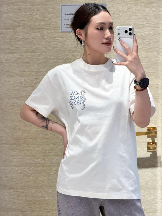 驴家 25ss字母标识数字印花短袖T恤 男女同款（DY） 商品图4