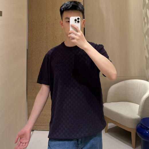 驴家 25ss1854刺绣标识短袖T恤 男女同款（DY） 商品图0