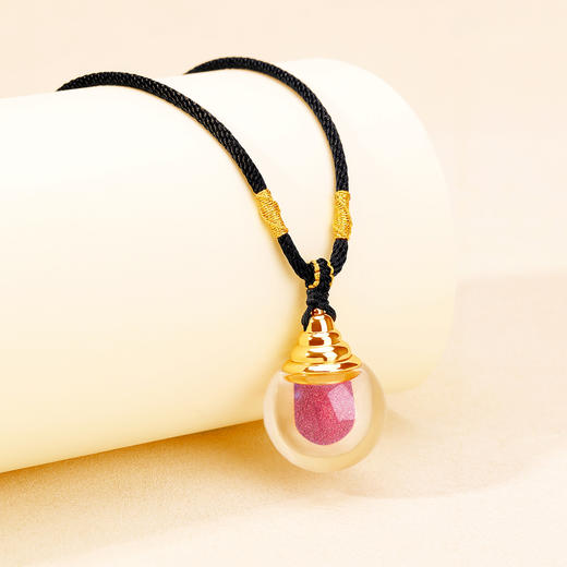 水晶吊坠 莲花 球形 商品图8