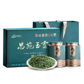 茶马世家丨恩施玉露 蒸青绿茶 明前特级 山河志礼盒装 180g