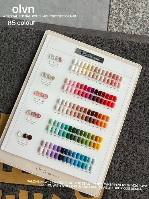 秒流平85色纯色+猫眼+碎钻+透色小套甲油胶！性价比首选 商品图2