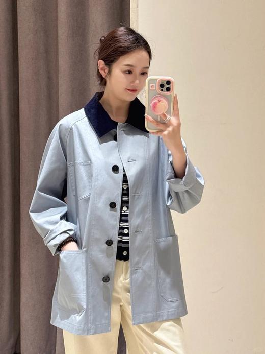 【高品质私服】【IC高密全棉斜纹夹克巴恩风外套】轻盈率性，适配休闲日常，细腻柔韧，色泽自然G1722-CC【无标出货 介意慎拍】 商品图4
