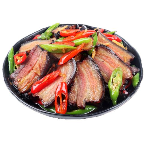 湖南特产烟熏腊肉咸肉腊肉片装传统工艺腌制肉类熟食 商品图2