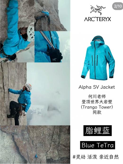 ARC鸟家Alpha SV硬壳冲锋衣 商品图0