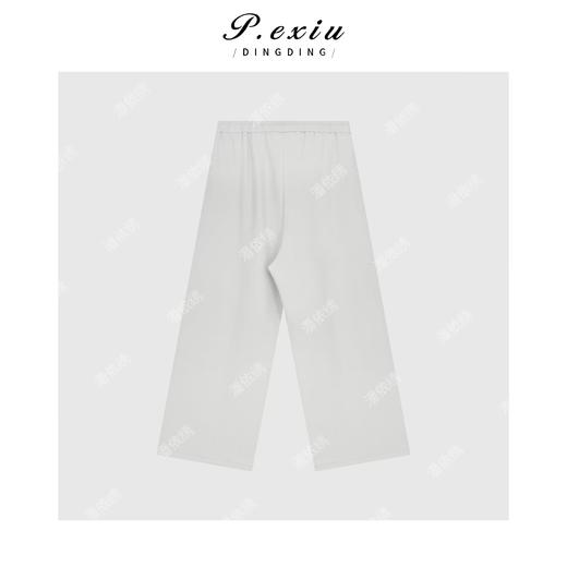 03-5潘依绣丁丁宠粉韩系慵懒抽绳松紧腰休闲裤Q3219 商品图1