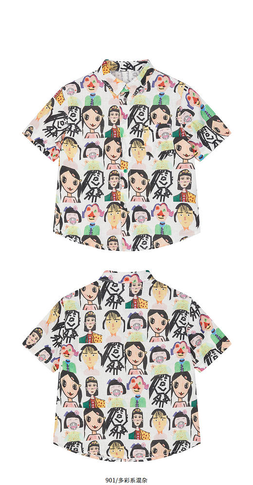 jnby  26年夏款  短袖衬衣  1Q4210340 商品图4