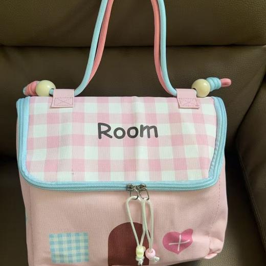 【可爱化妆包❗️】小房子化妆包可爱收纳袋女收纳外出便携式洗漱包大容量收纳包。ya 商品图1