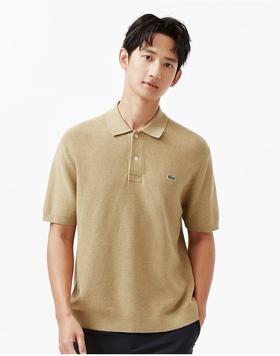 【9.5折】5楼法国鳄鱼春夏新款经典百搭短袖Polo领针织衫 AH1043-98-GE2 吊牌价1390折后价1321