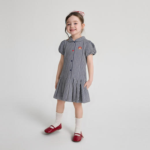 笛莎Deesha 2026年夏季新款小童女童U日常生活连衣裙连衣裙 商品图2