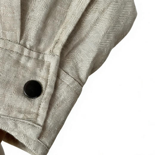 BC 雨露麻亚麻外套 白色 杏色自己备注号码颜色 商品图6