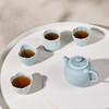 杭州西湖景区知君子茶具礼盒一壶四杯豆青釉茶器套装 商品缩略图1