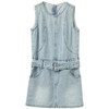 三彩独醒2026夏季新款无袖背心裙牛仔裙连衣裙复古直筒短裙F 商品缩略图4