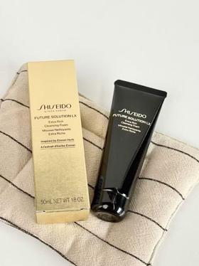 授权保真假一赔十27-12日期。资生堂时光琉璃御藏丰润洁颜乳洁面（50ml）