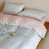 舒适纯棉~60支长绒棉ins风全棉四件套单双人被套学生床三件套床单床笠四季可用 商品缩略图6
