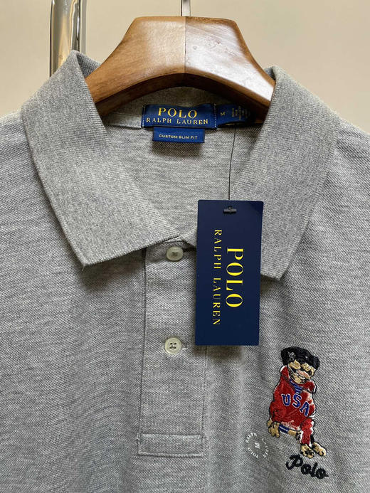 【秒杀价已调 直接拍】RL  经典狗子系列刺绣 纯棉珠地 短袖Polo衫 商品图3