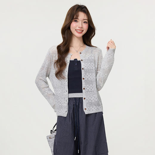 西遇韩系假两件背心吊带女2026年夏季新款外穿修身显瘦甜美上衣SS060247 商品图2