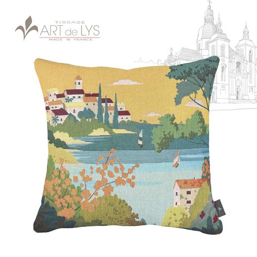 ADL·法国百合织造艺术·法国风景系列·普罗旺斯【靠枕套/送枕芯】 商品图1