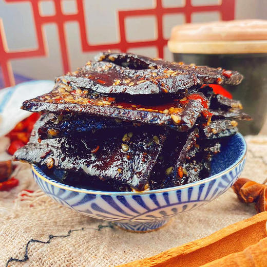 湖南特产麻辣豆干香干豆腐干辣条酱干小吃零麻辣香辣辣味香干子 商品图3