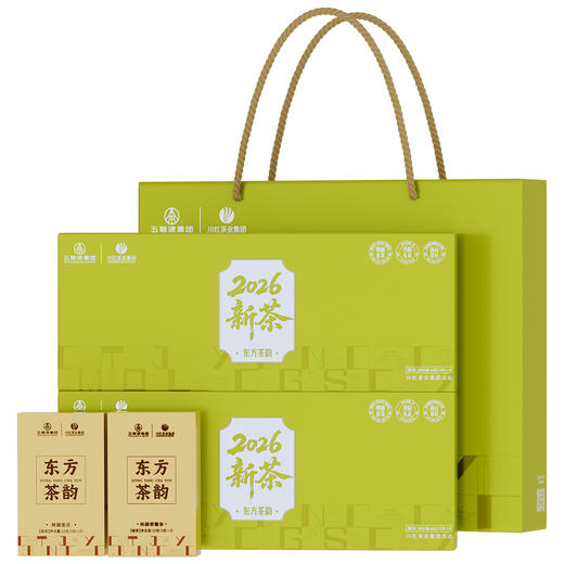 川红 2026新茶特级林湖雀舌碧螺春明前  新茶绿茶组合装60g 商品图2