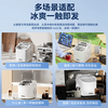 积分免费兑：惠康制冰机小型家用15KG迷你全自动制冰机器圆冰制作机便携把手商用奶茶咖啡冰块制冰模具 【热销款】店长推荐-白色性价比款-自动清洗 商品缩略图2