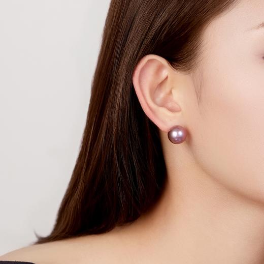 IIPO宜珠宜宝「九紫离火」天然色紫色珍珠13-14mm-妖紫色(礼盒装) 商品图0