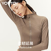 YOTTOY腰精奶皮衣长款瑜伽外套收腰塑形健身服运动训练骑行上衣秋 商品缩略图3