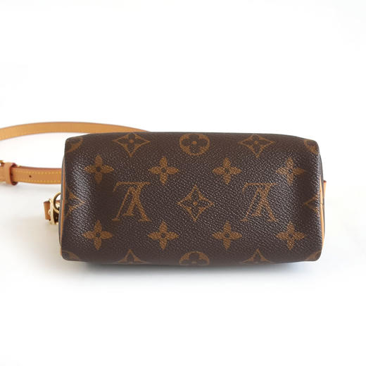 【98新】LV路易威登M81085老花可调节肩带speedy nano单肩斜挎包女士210326AK10 商品图5