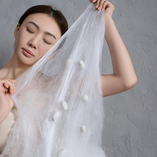 【 100%蚕丝被】云岫凉感蚕丝被 春夏凉感蚕丝被 商品图5
