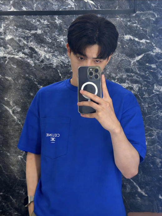 赛琳 25ss字母标识凯旋门刺绣短袖T恤 男女同款（DY） 商品图12