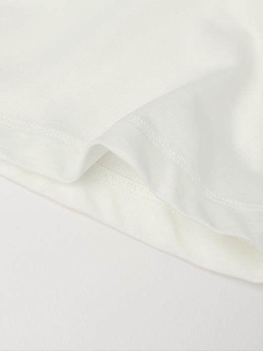 白色卡通兔子城堡印花短袖 T 恤女 2026 夏季新款宽松显瘦圆领百搭上衣 商品图5