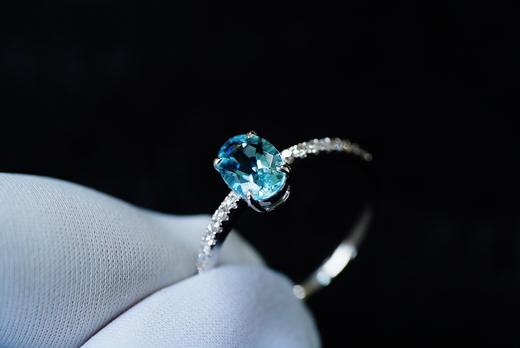 0.68ct海蓝宝戒指 商品图1