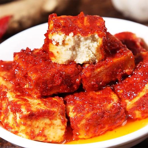 曾姐茶油腐乳湖南特产手工香辣下饭菜火锅蘸料霉豆腐腐乳300g 商品图1