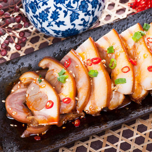 【下单后48小时发货】泰祥-宝竹酱卤猪蹄400g/袋，酱卤猪耳朵200g/袋，酱卤猪头肉500g/袋 商品图8