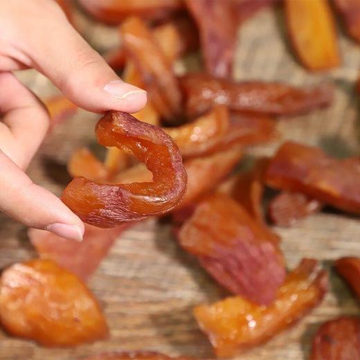 琥珀色晒干红薯片散装薯类制品休闲零食农家自制香甜 商品图2