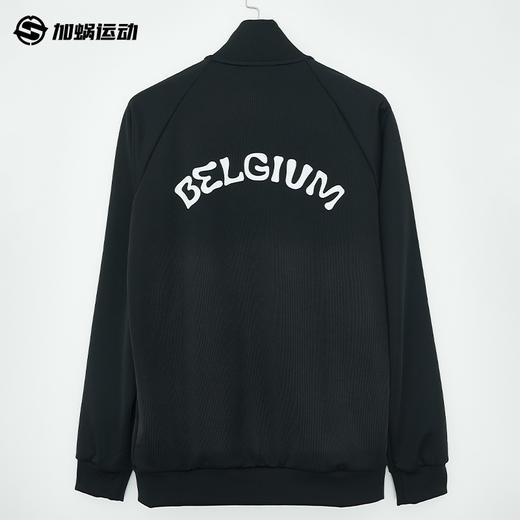SFS正品 Adidas阿迪达斯2026世界杯比利时队复古足球休闲文化夹克外套JZ2206 商品图1