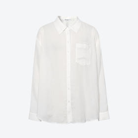 【商场同款】诗凡黎气质通勤衬衫2025夏新款长袖上衣女3G5220432