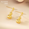 18K金葫芦耳钉精美耳环 女士礼物MEMORA诗普琳KEE02301(线上专供） 商品缩略图5