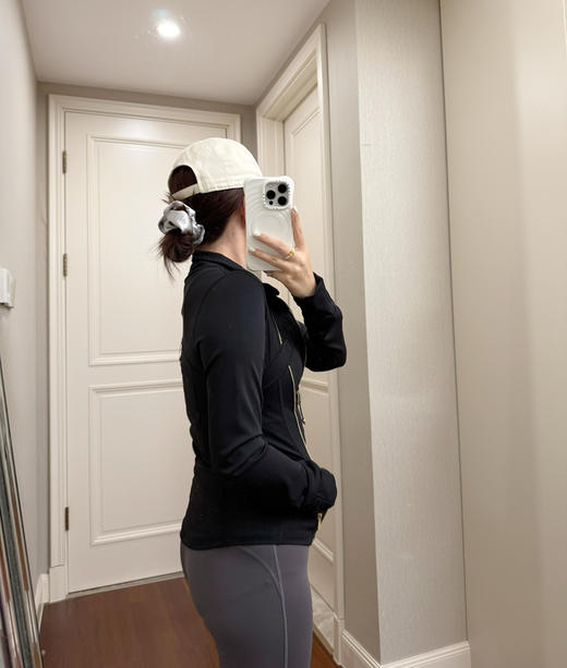 lu Define金线款收腰显瘦运动夹克外套032007 商品图9